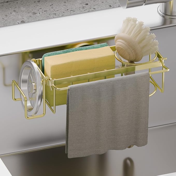 TAILI 4-in-1 Sponge Holder for Kitchen Sink by TAILI