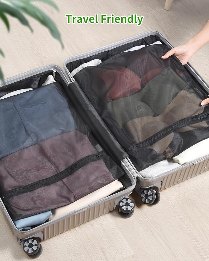 OTraki 2 Pack Mesh Laundry Bags 16X20 inch Durable Laundry Garment Bag - Image 7
