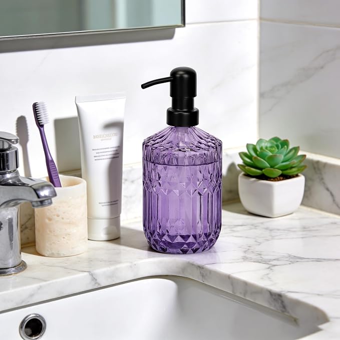 13.5oz Glass Soap Dispenser - Image 6
