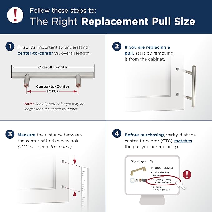 Amerock Ballard 3 inch (76mm) Center-to-Center Polished Chrome Cabinet Pull, BP3764226