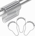 Shower Curtain Hooks, Decorative Shower Curtain Hooks Rust Proof Stainless by Amazer