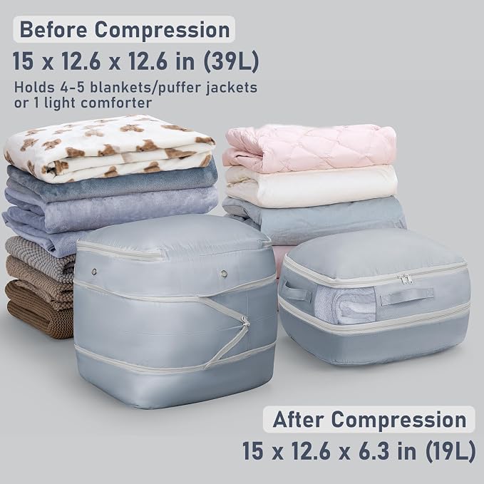DIMJ Compression Storage Bags 6 Pack - Image 2