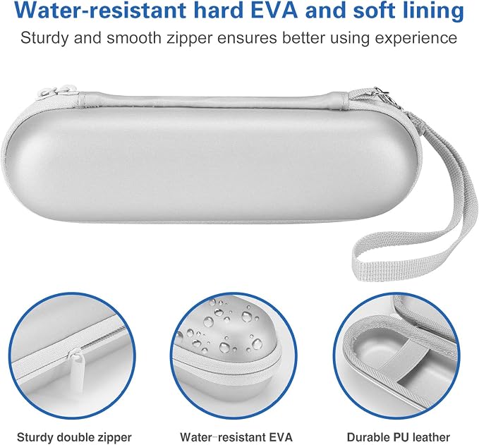 ProCase Toothbrush Travel Case for Oral-B & Sonicare -Silver | Fits Oral-B - Image 5