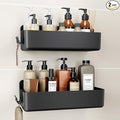 Orimade Shower Caddy 2-Pack, No-Drill Adhesive Shelves by Orimade