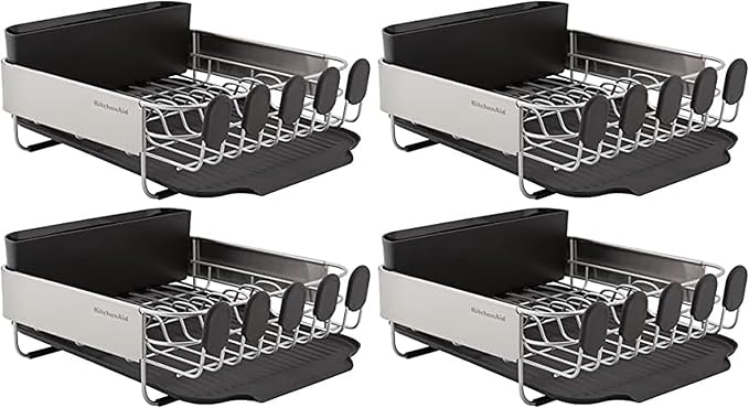 KitchenAid Compact, Space Saving Rust Resistant Dish Rack by Unknown