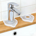 Compact Silicone Kitchen Sink Faucet Splash Proof Mat, Tap Water Diversion by WSIWZAI