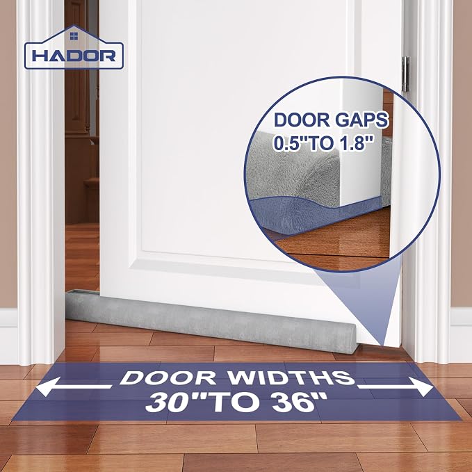 HADOR 2 Pack Door Draft Stopper - Image 2