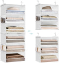 SONGMICS Widended Hanging Closet Organizer and Storage, Separable | Foldable by Unknown
