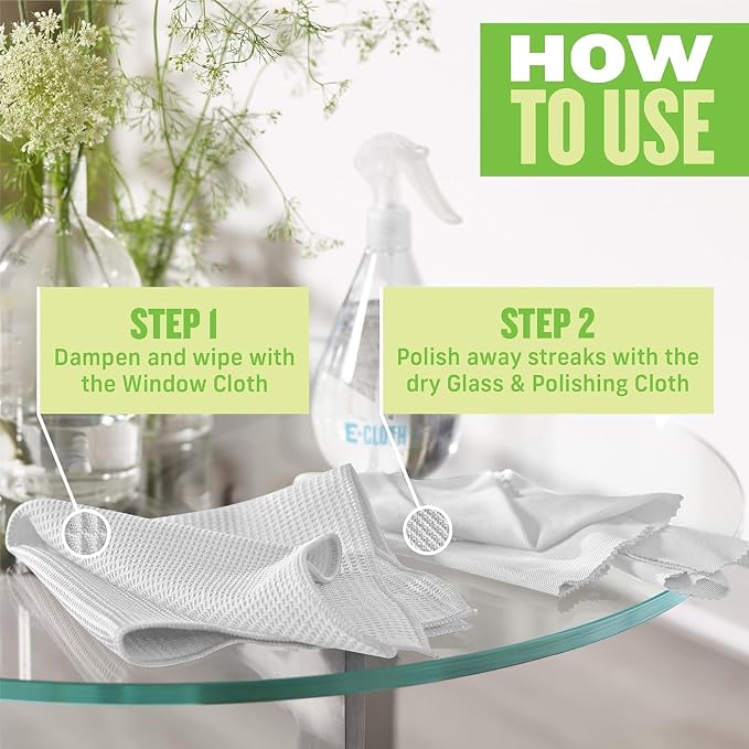 E-Cloth Window and Glass Cleaner Kit, Just Add Water - Image 2