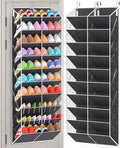 20-30 Pairs Over the Door Shoe Organizer, 10-Tier Door Shoes Rack, Handing by UVIAHOMIHOMEORGANIZER