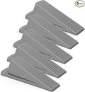 Crosize 5 Pack Door Stoppers for Bottom of Door, Rubber Door Stops | Premium by Crosize