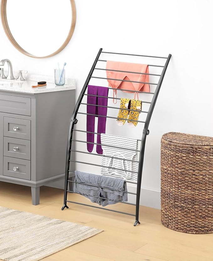 Whitmor Spacemaker Folding Drying Rack, Indoor Clothes Organizer - Image 6