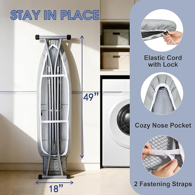 Ironing Board Cover and Pad, Extra Wide - Image 5