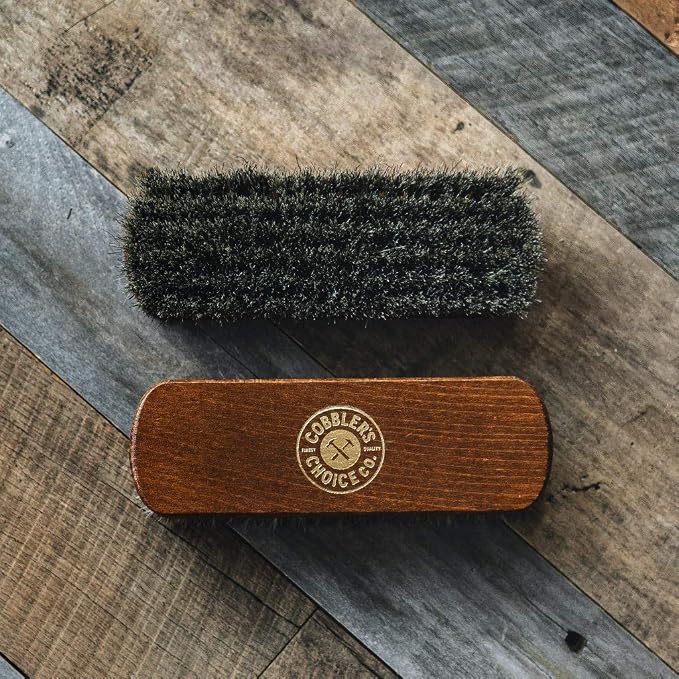Cobbler's Choice Horsehair Shoe Brush - Image 2