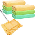 6 Pcs Extra Large Microfiber Cleaning Cloth, Microfiber Towels by CODOHI
