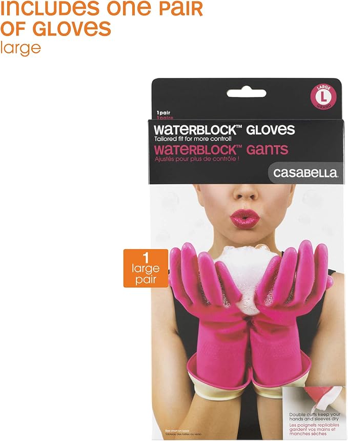 Casabella 46060 Premium Waterblock Gloves - Image 8