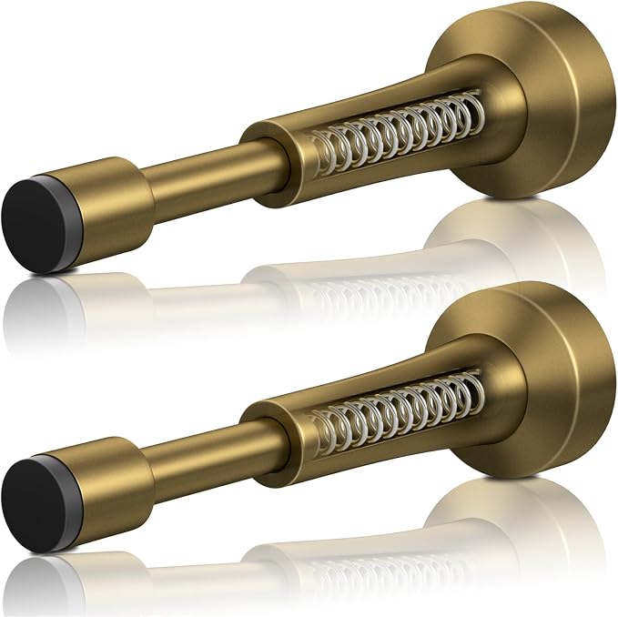 2PCS Spring Door Stoppers for Wall by brieieziy