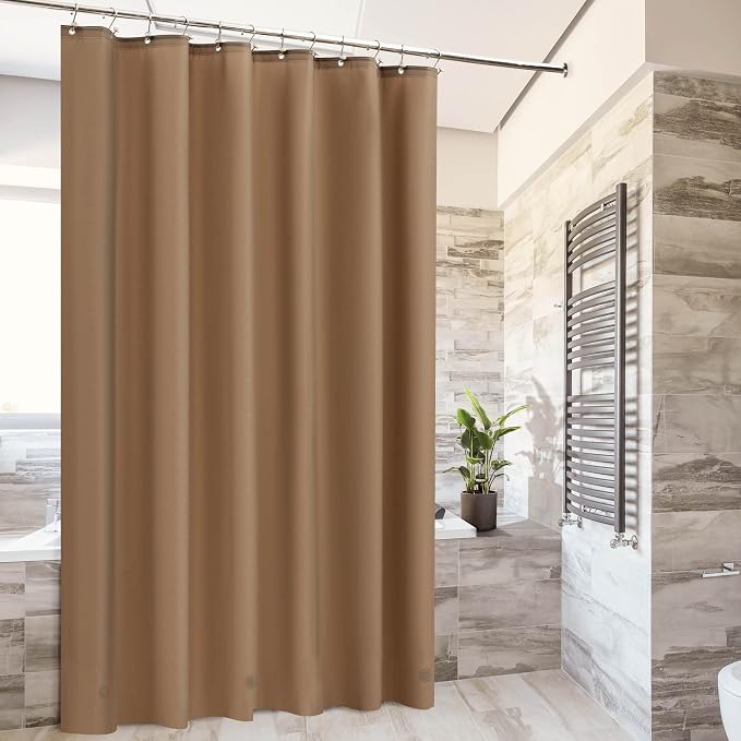 Barossa Design Brown Shower Curtain Liner Standard Size - Image 2