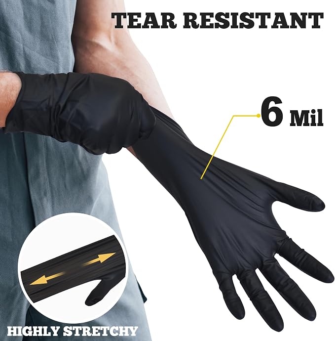 Disposable Nitrile Exam Gloves - Image 2