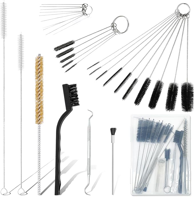 Spray Gun Cleaning Kit, Air Paint Airbrush Maintenance Brush by Unknown