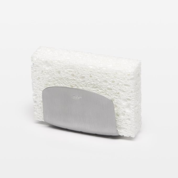 OXO Rust-Proof Aluminum Suction Sponge Holder - Image 5