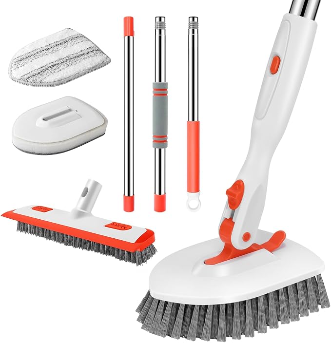 SetSail 4-in-1 Tile Tub Floor Scrubber by SetSail