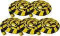 Wall Edge Corner Guards, 196.9in/5m Yellow Black Safety Bumpers, Self-Adhesive Foam Protector Padding, Protective Barriers for Installation On Furniture