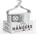 Utopia Home Velvet Hangers, 50 Pack | Luxury Non-Slip Slim Pant & Coat Hangers by UTOPIAHOME