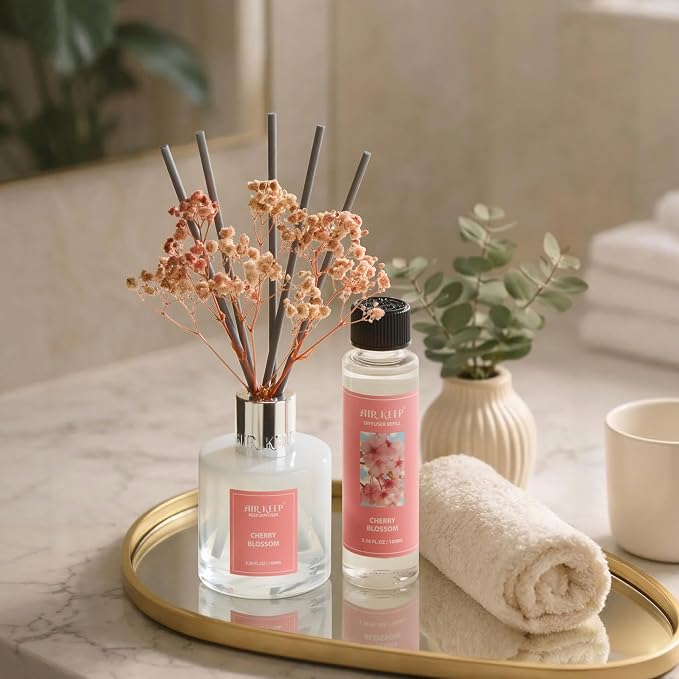 Reed Diffuser Oil Refill/Cherry Blossom/3.38 oz/1 Pack/Air Freshener & - Image 6