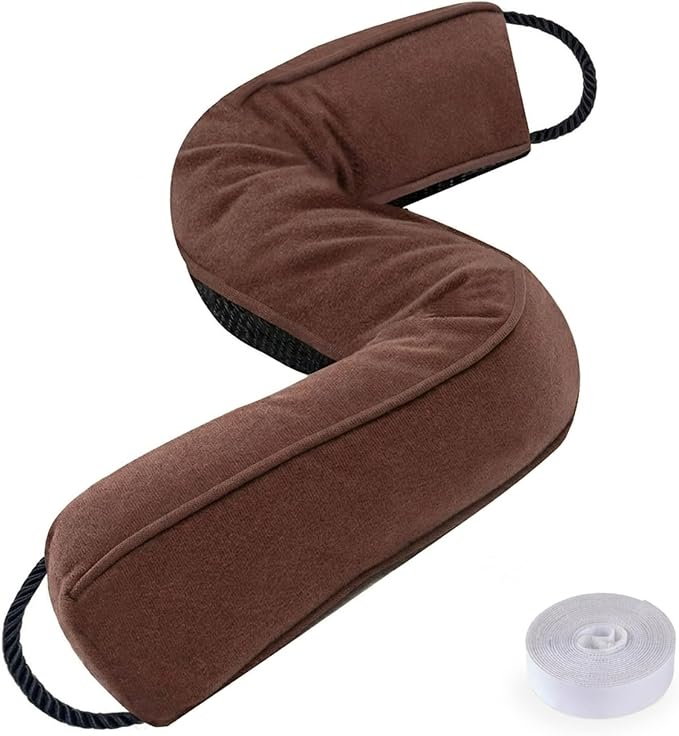 Sunolga Door Draft Stopper, Removable Washable Cover, Blocks Hot and Cold Air by SunolgaIndustriesInc