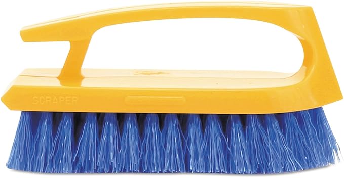 Rubbermaid Commercial Products Iron Handle Scrub Brush 6-inches Polypropylene by RubbermaidCommercialProducts