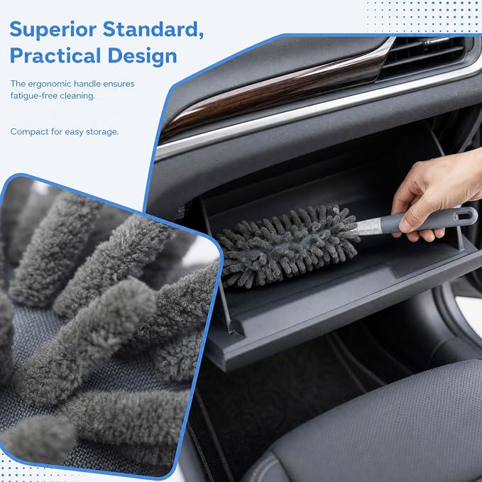 Microfiber Duster for Cleaning, Car Duster Interior, Washable Duster, Feather - Image 6