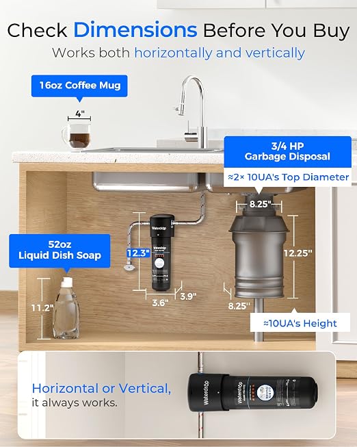Waterdrop 10UA Under Sink Water Filter System, NSF/ANSI 42 Certified 1 Year | - Image 5