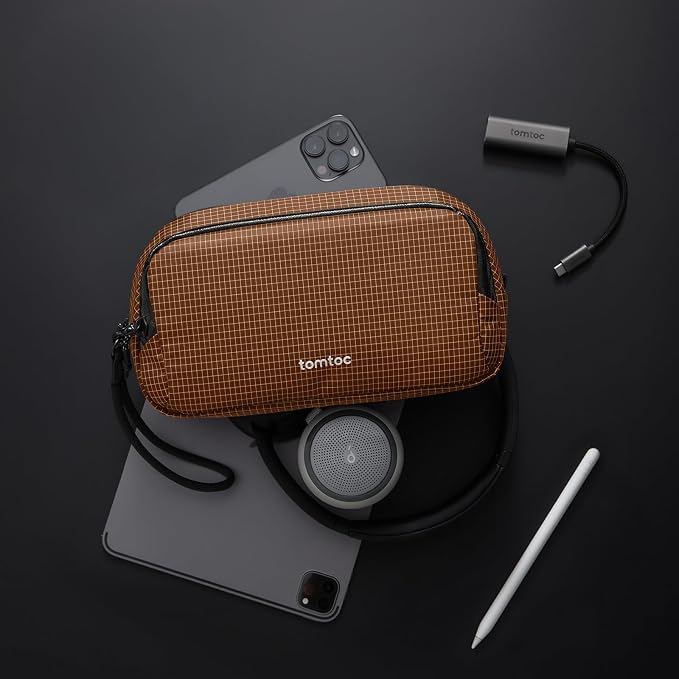 tomtoc Electronic Organizer Travel Case Performance, Dual Compartment Bag | - Image 7