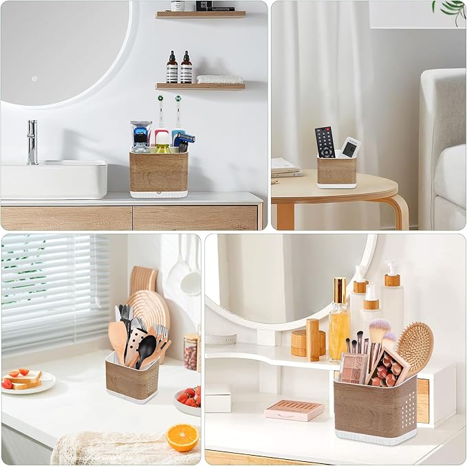 Bathroom Toothbrush Holders, Toothbrush and Toothpaste Holder | Easy To Clean - Image 7