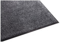 Guardian Platinum Series Indoor Wiper Floor Mat, Rubber with Nylon Carpet, 2'x13', Grey