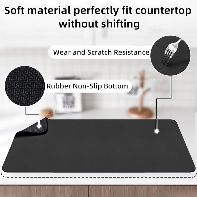 LOPNUR Extra Large Dish Drying Mat - Image 4