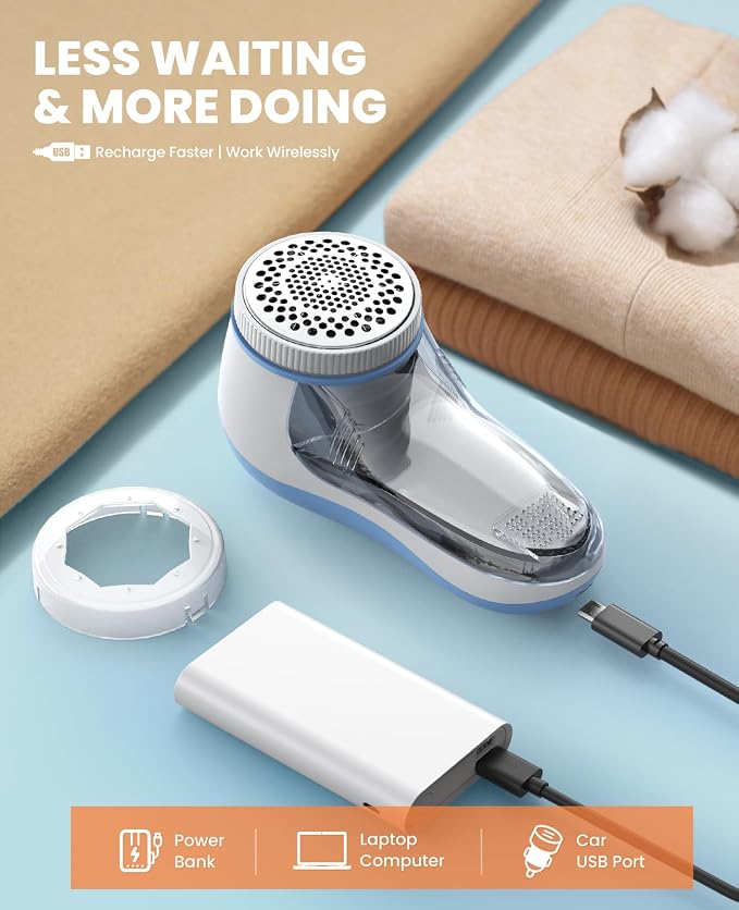 POPCHOSE Fabric Shaver, Lint Shaver - Image 4