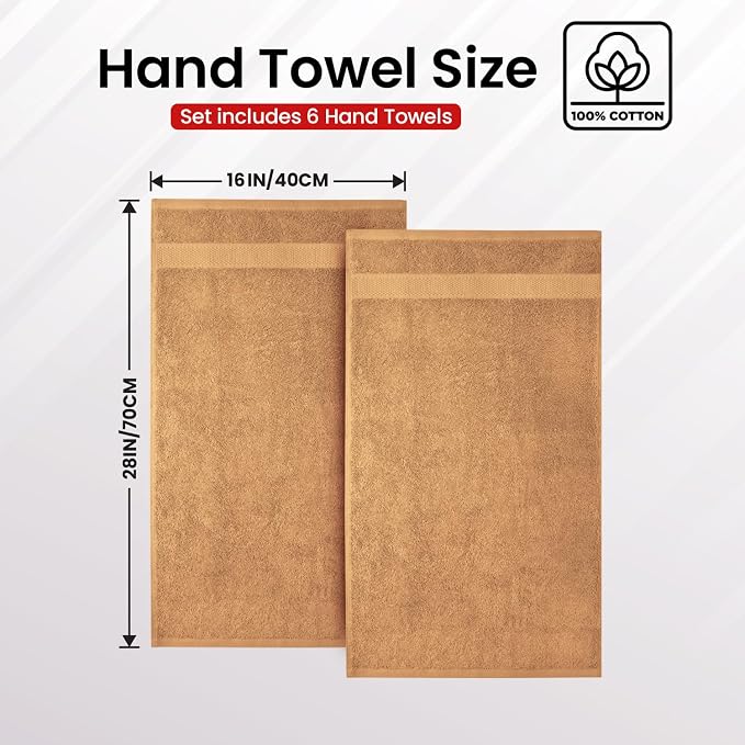 Infinitee Xclusives 100% Cotton Hand Towels - Image 5