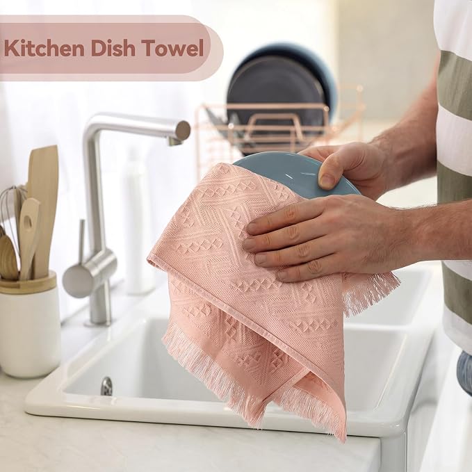 HunnmingRe 22 Pack Boho Hand Towel - Image 7