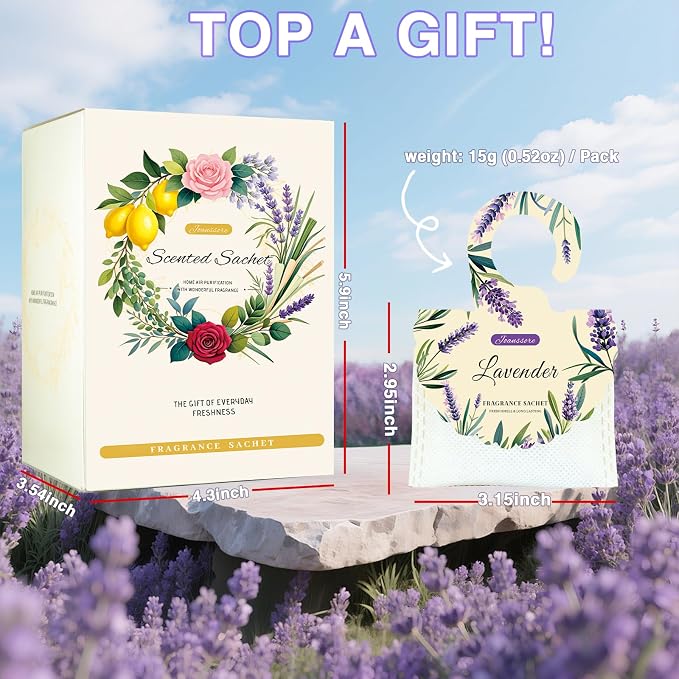 15 Packs Lavender Scented Sachets Bag - Image 6