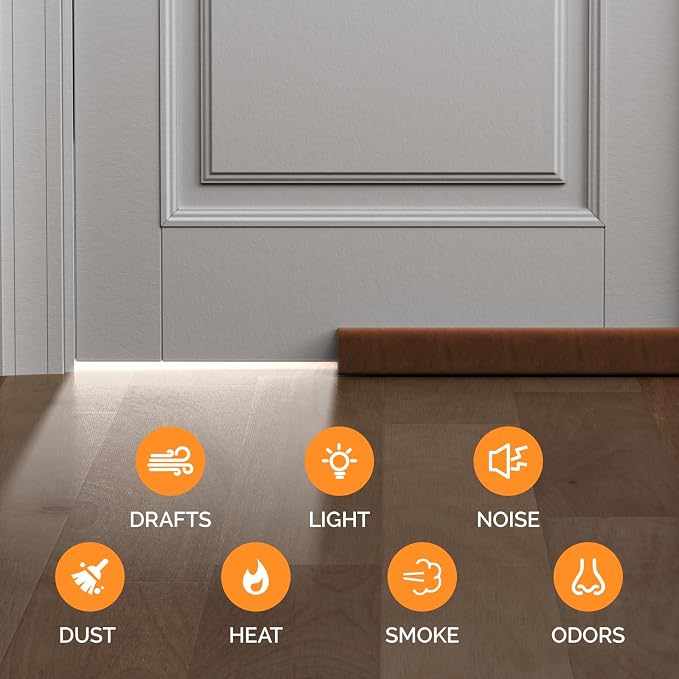 fowong Door Draft Stopper 36 Inch Soundproofing Draft Stoppers Seal - Image 3