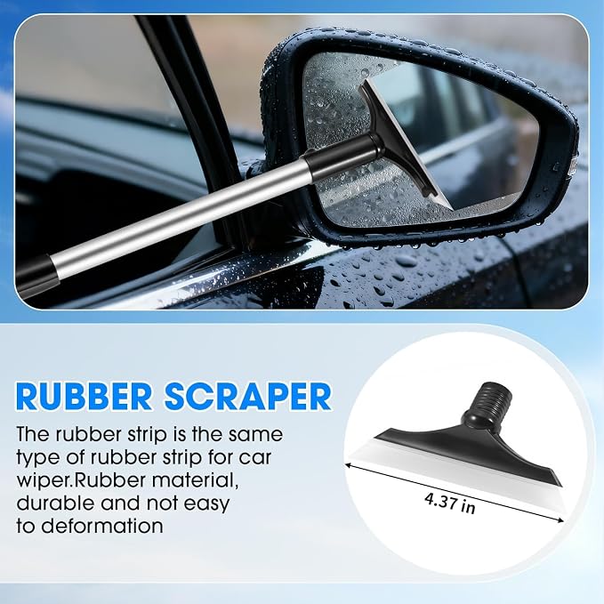 Windshield Cleaner Tool, Car Interior Cleaning Kit - Image 4
