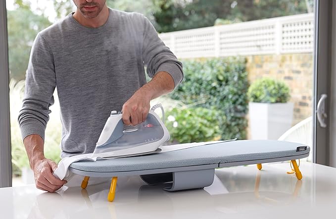 Joseph Joseph Pocket Max Portable Folding Tabletop Ironing Board, Integrated - Image 3