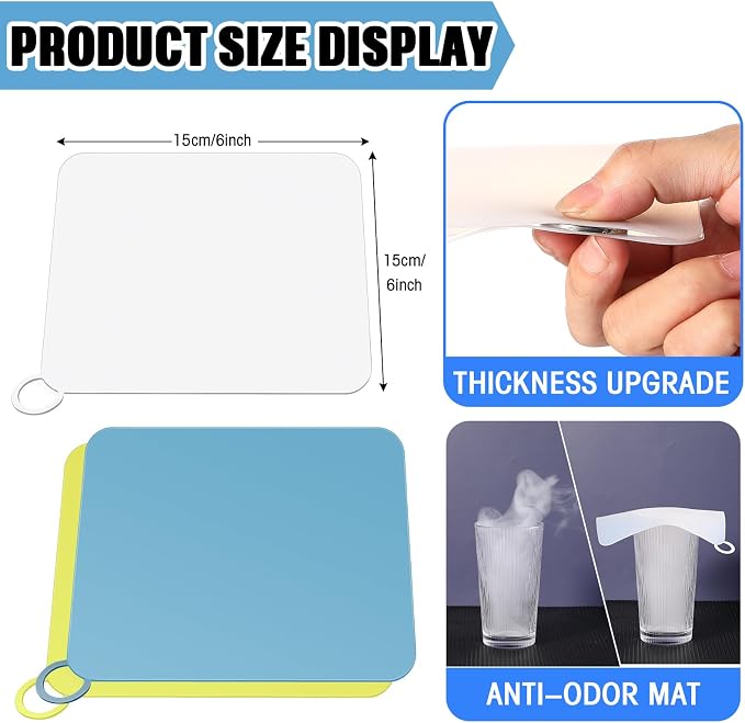 6 Pack Drain Covers for Bugs, 6 X 6 Inch - Image 2
