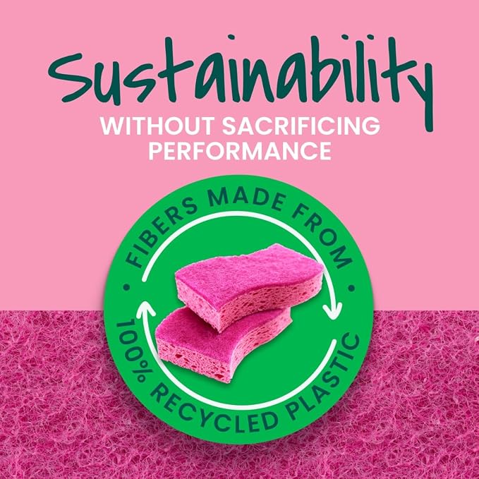 Scotch-Brite Gentle Clean Non-Scratch Scrub Sponge, 24 Nonscratch Kitchen - Image 9