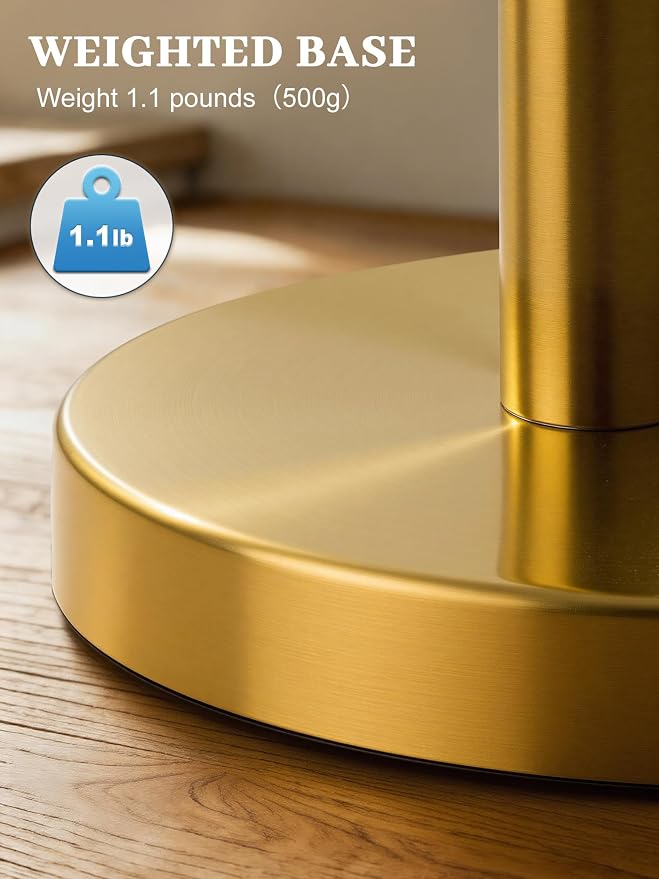 SMARTAKE Paper Towel Holder Countertop, Non-Slip Weighted Base - Image 4