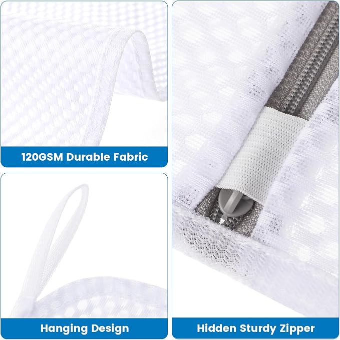 Dntorx 2 Pack X-Large + XX-Large Mesh Laundry Bags - Image 7