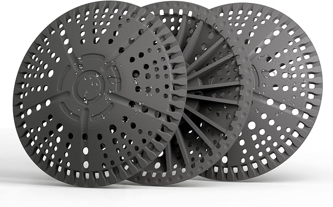 BSEED Shower Drain Hair Catcher, 3 Pack Drain Hair Catcher Premium Silicone by BSEED