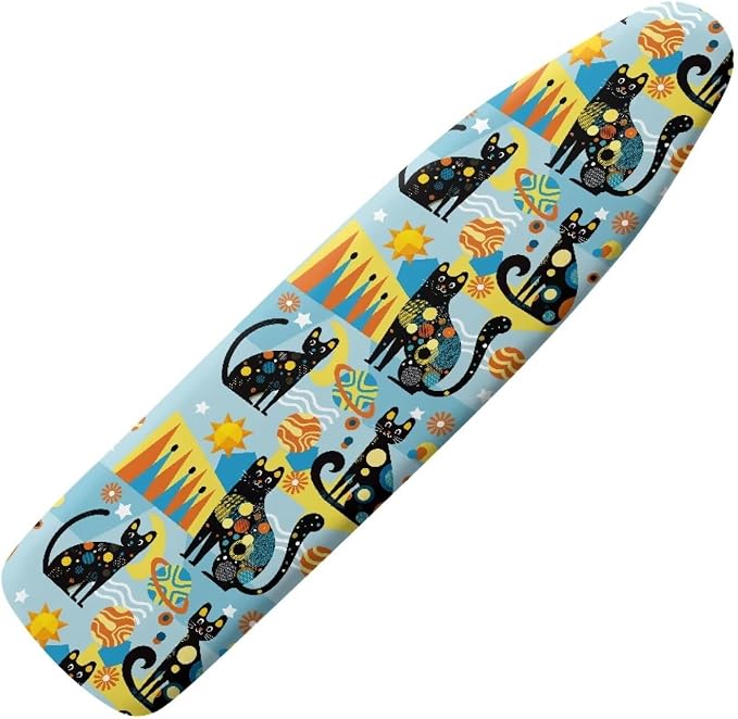 Black Cat Ironing Board Covers by Unknown